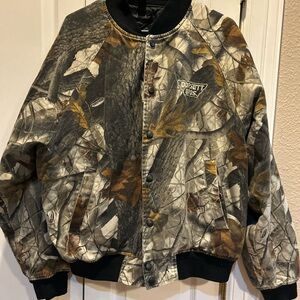 Dunbrooke men large vintage 90s insulated camo jacket